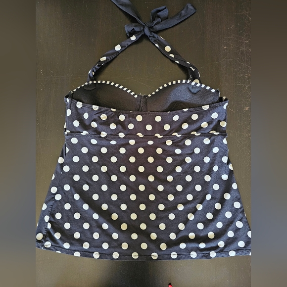Cole of California Polka Dot 2 piece tankini! - Picture 3 of 10